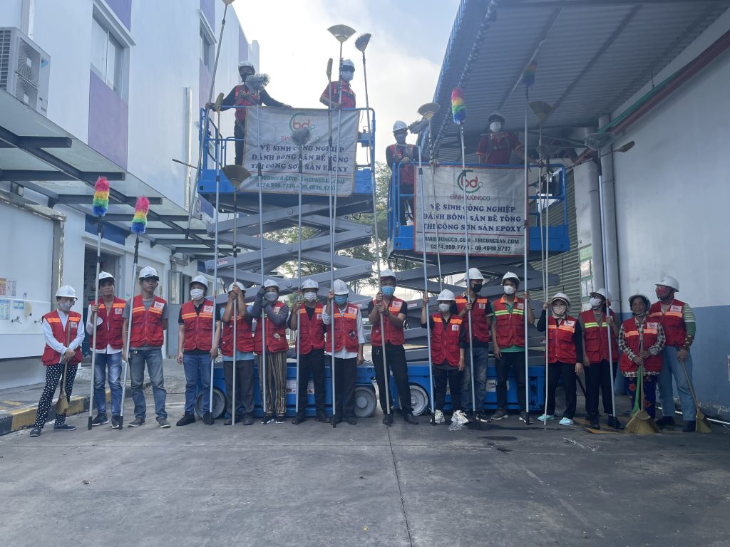 Vệ sinh nhà xưởng