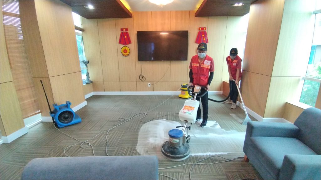Vệ Sinh Công Nghiệp Giặt Thảm Bình Dương