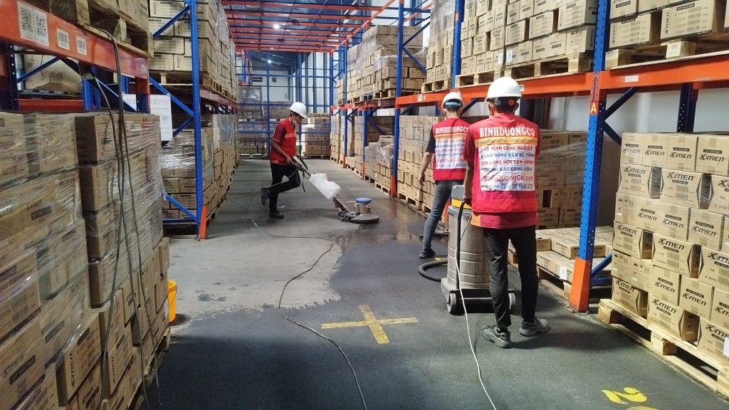 dịch vụ vệ sinh công nghiệp tại Bình Dương
