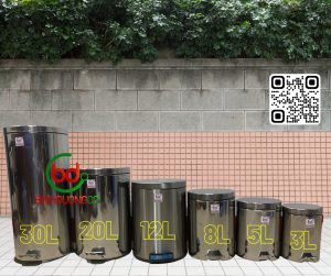 Thùng rác inox