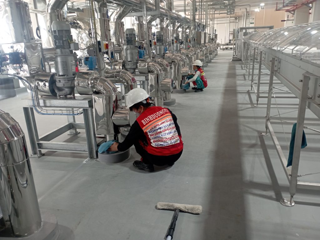 Vệ Sinh Nhà Máy Thực Phẩm