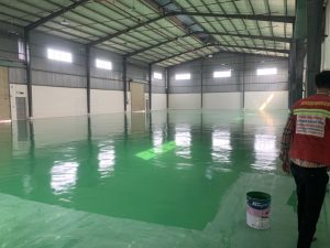 Sơn Epoxy Hệ Lăn Rulo