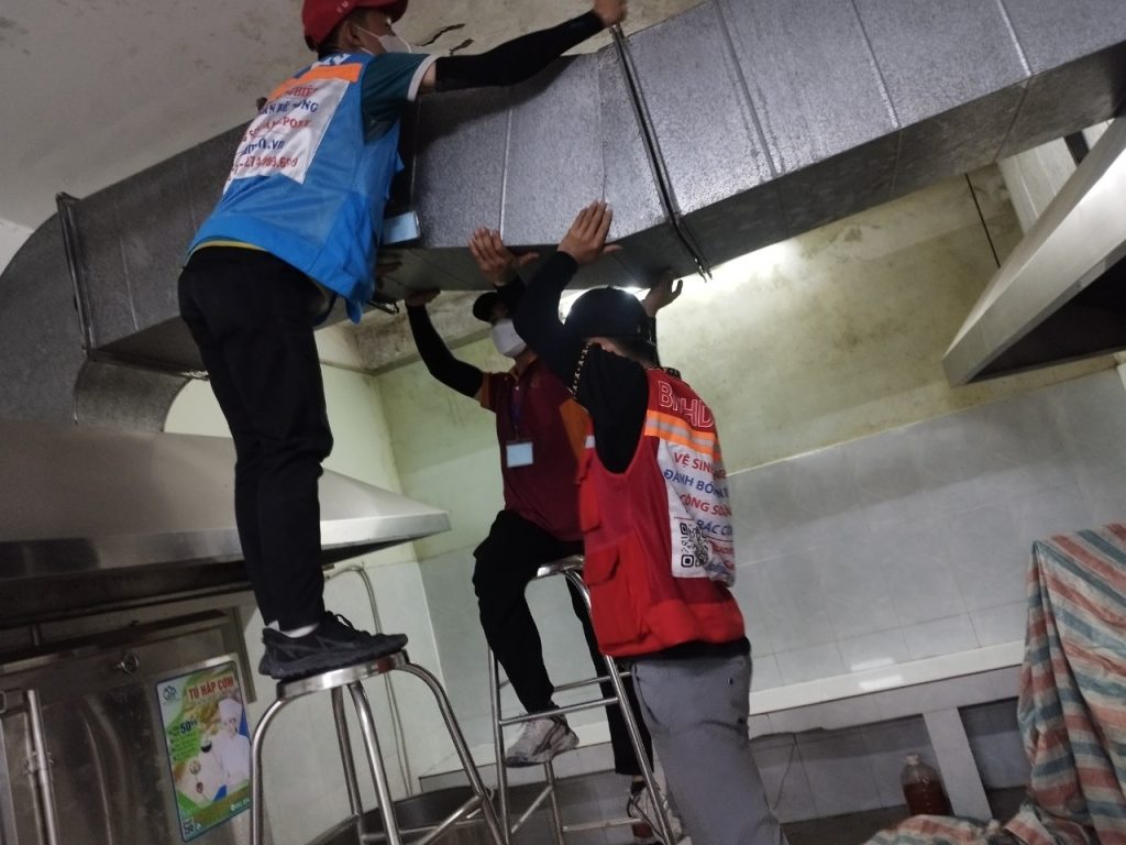 Dịch Vụ Vệ Sinh Ống Khói Nhà Bếp Tại Bình Dương
