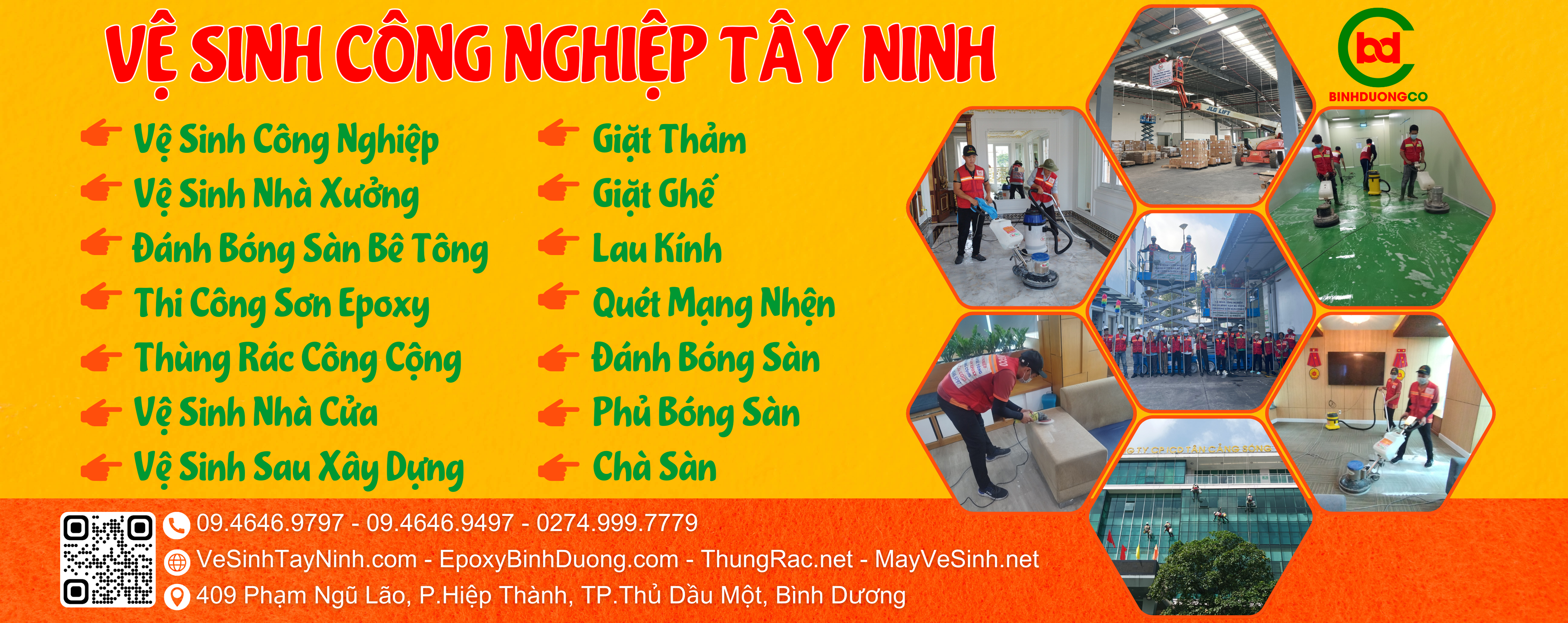 Vệ sinh công nghiệp Tây Ninh